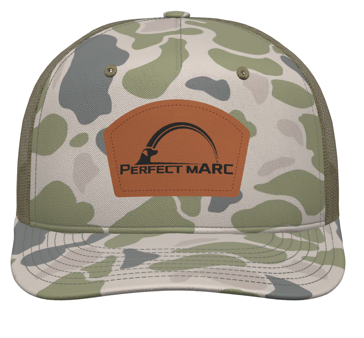 Perfect mARC Old School Camo Patch Hat